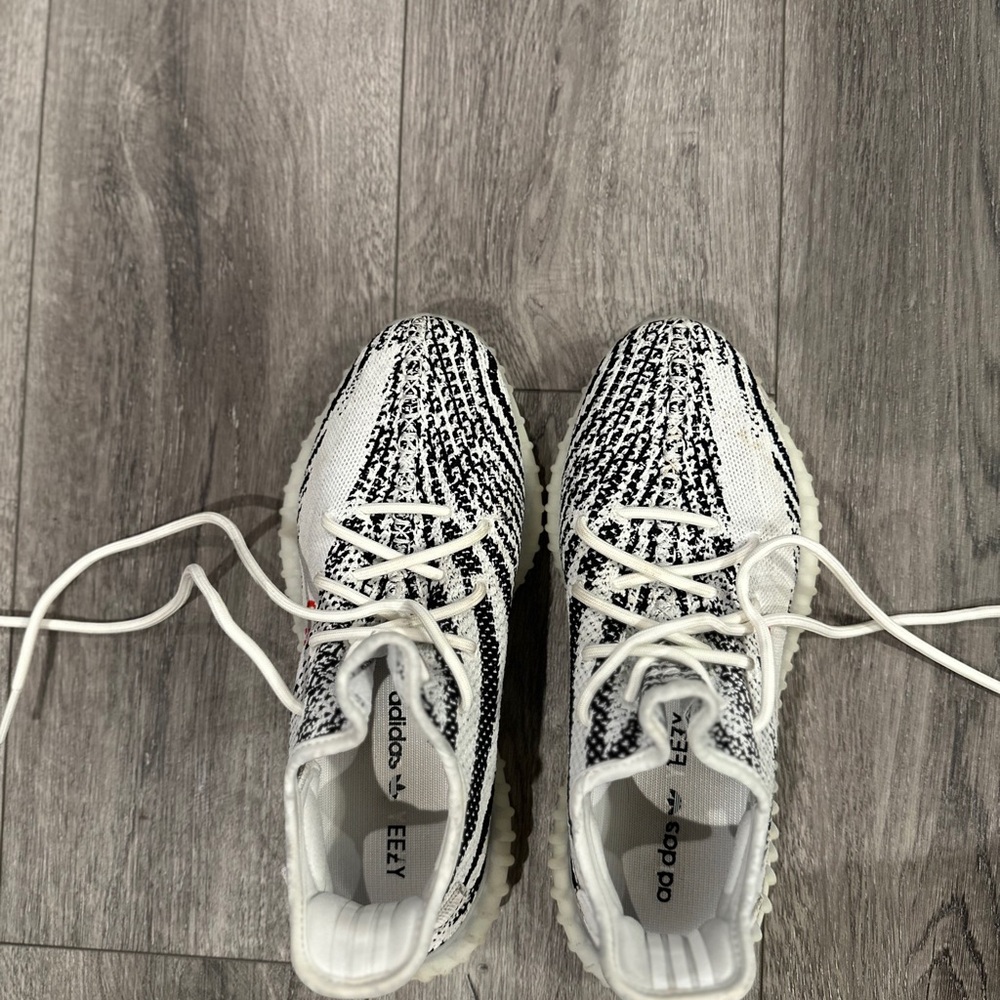 Adidas Yeezy Boost 350 V2 in Black and White